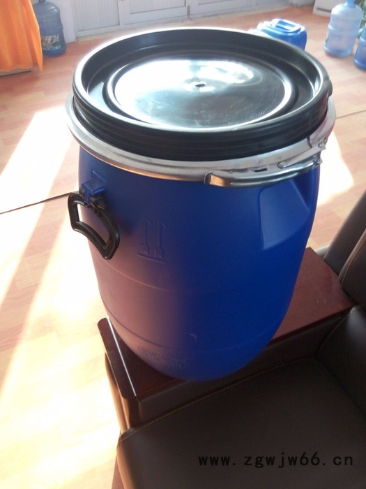 山东德州60升抱箍桶60升法兰桶60公斤食品塑料桶塑料桶（罐）图4