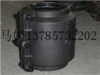 供应江成DN100*200堵漏器,自来水管道专用直管哈夫节抱箍.图3