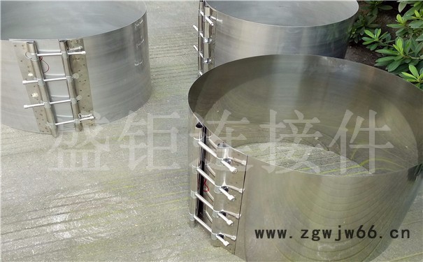 宁波卡箍厂家生产各类塑钢缠绕管连接件工艺精良/牢固力强/DN200图5