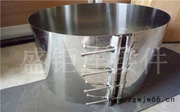 宁波卡箍厂家生产各类塑钢缠绕管连接件工艺精良/牢固力强/DN200图3