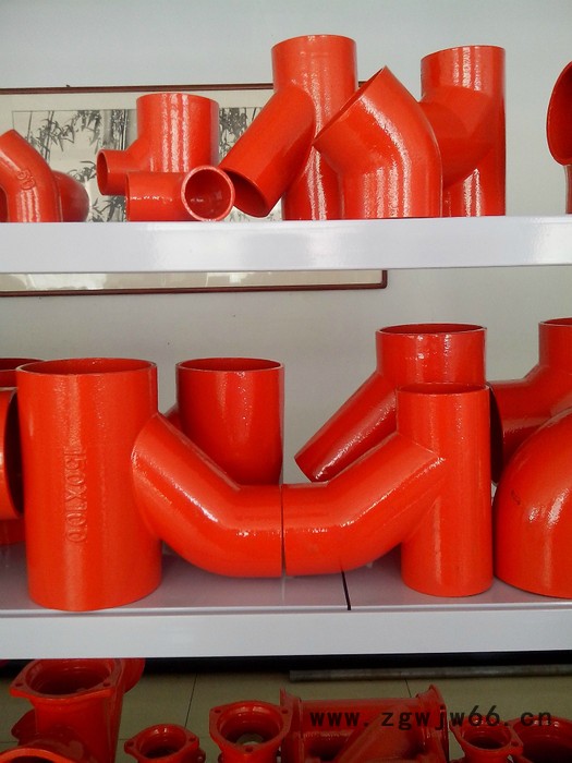 卡箍式连接方式排水管件、三通、弯头、变径、四通、检查口规格dn50-dn300等图2