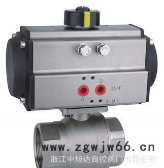 浙江3PCQ681F气动三片式卡箍球阀，卫生级气动球阀图3