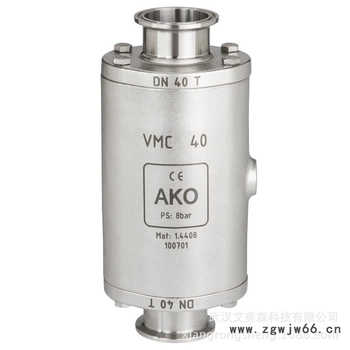 德国AKO      VMC 气动挤压阀-卡箍连接图3
