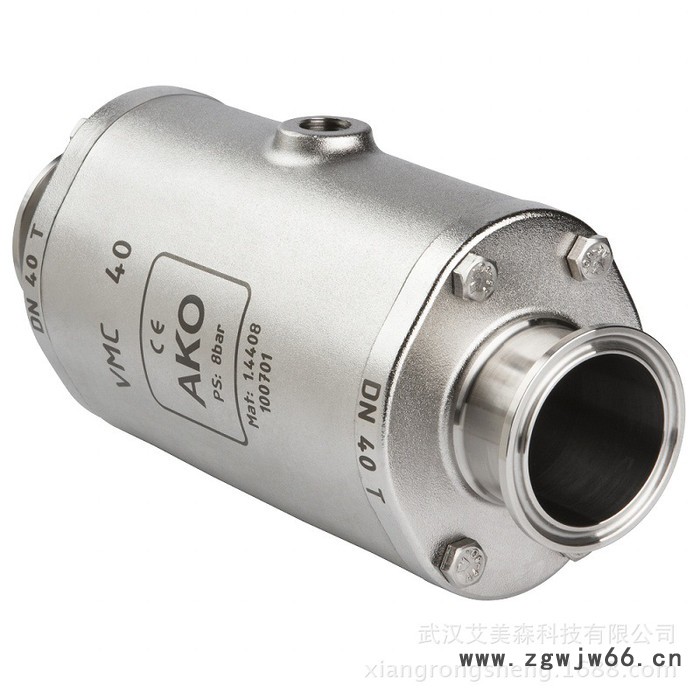 德国AKO      VMC 气动挤压阀-卡箍连接图2