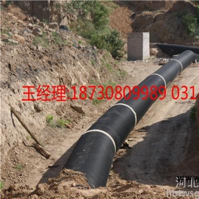 现货低价供应山东山西HDPE塑钢缠绕管 不锈钢卡箍 连接件