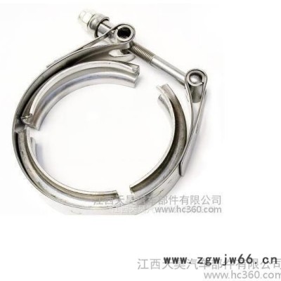 CANDELAV型沟槽强力卡箍 不锈钢V型沟槽强力卡箍 5’厂家直供