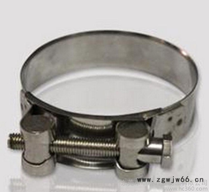 直销 卡箍不锈钢强力不锈钢卡箍规格型号304半钢抛光产地货源图2