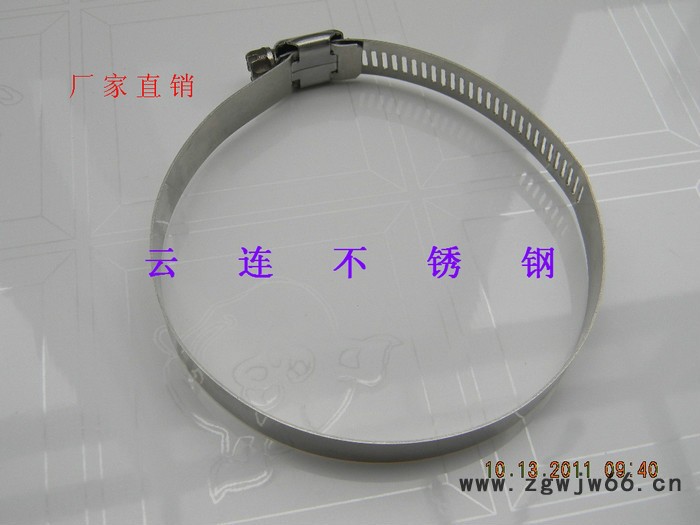 云连牌 201不锈钢美式喉箍 抱箍 管箍 夹箍 大规格美式喉箍全系列图2