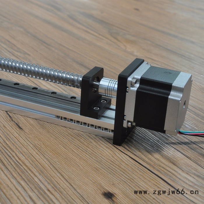 福誉厂家批发直线模组滑台900mm行程精密十字电动升降滚珠丝杆滑台图2