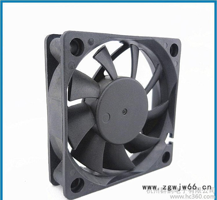 杭州直销**DC6015长寿命双滚珠轴承直流风扇 直流风扇图2
