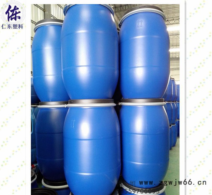 大口圆桶工厂直销125l抱箍桶化工洗涤用品化工桶图2