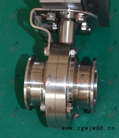 国标型号D681X卡箍式气动蝶阀图4