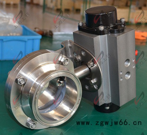 国标型号D681X卡箍式气动蝶阀图5