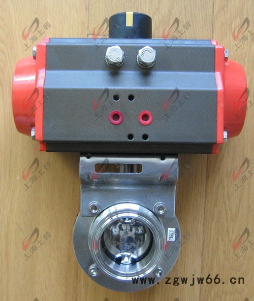 国标型号D681X卡箍式气动蝶阀图6