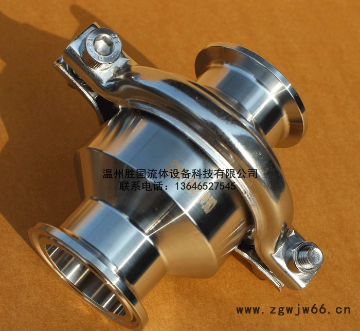 直销单向阀 卫生级快装止回阀 食吕级卡箍止回阀图3