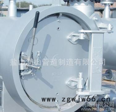 三瓣卡箍式快开盲板/查看式快开盲板/涨圈式快开盲板图3