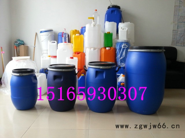 60升抱箍塑料桶（罐）图3