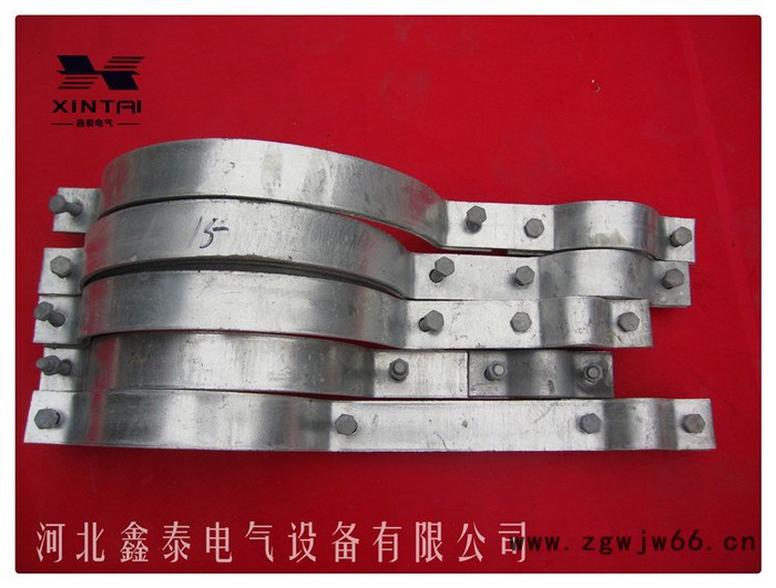 电缆上杆抱箍 热镀锌材质** 八种型号 电力金具铁附件系列 一套五个 各种抱箍 托箍图7