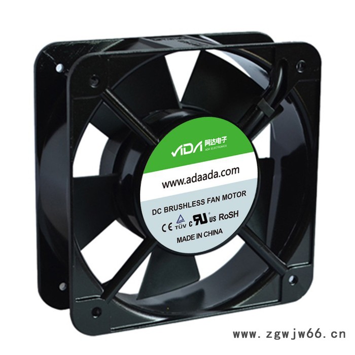 20060 110V 20CM 双滚珠铜线轴流风扇风机AD20060D220图3