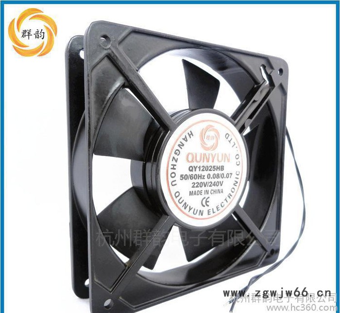 直销**12025滚珠轴承交流散热风扇 QY12025交流散热风扇图3