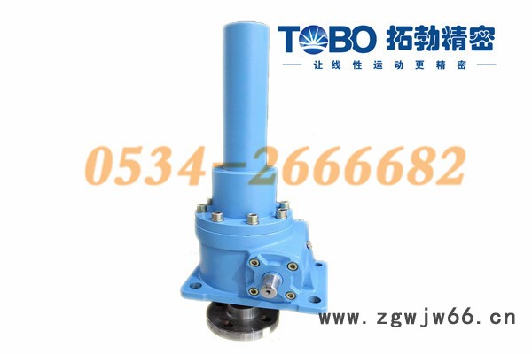 TOBO-拓勃JWB高精密滚珠丝杆升降机|高质量手摇丝杆升降机|高效率蜗轮蜗杆升降机图3
