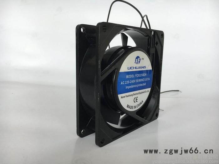 UCHUANG优创电气YC9225B2H滚珠风机 AC110V/220V/380V交流风扇 **图3