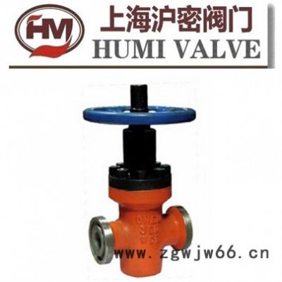 沪密Z83Y卡箍高压平板闸阀