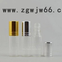 蒙砂香水瓶走珠小玻璃瓶滚珠散装香水分装透明空唇油瓶图3