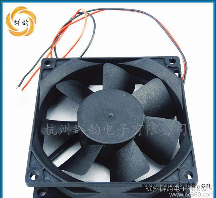杭州DC8025直流散热风扇 寿命长 定制滚珠轴承直流风扇图3