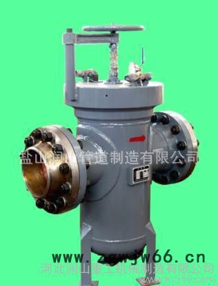 三瓣卡箍式快开盲板收发球筒-润山重工服务热线图3