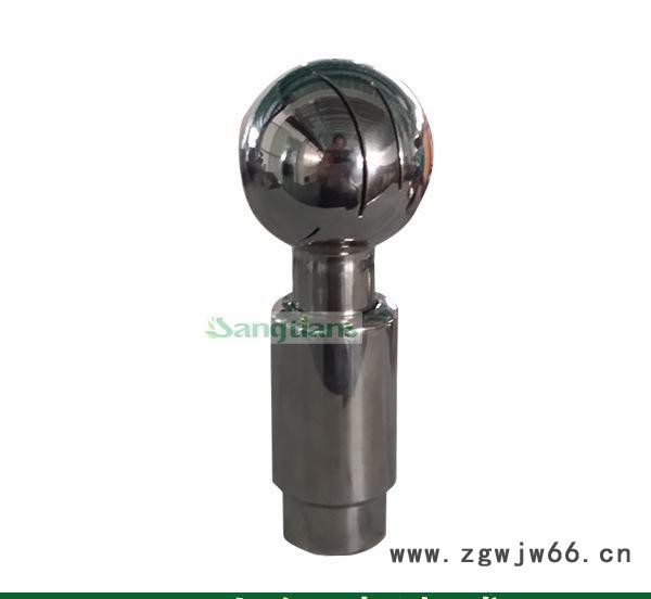 304快装旋转清洗球/卡箍清洗球/卫生级清洗球/不锈钢流体清洗球图3