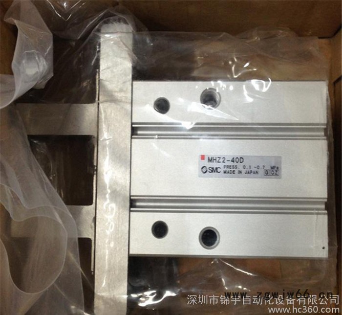 现货气动元件SMC平行手指气缸 MHZ2-6S1 单作用常开