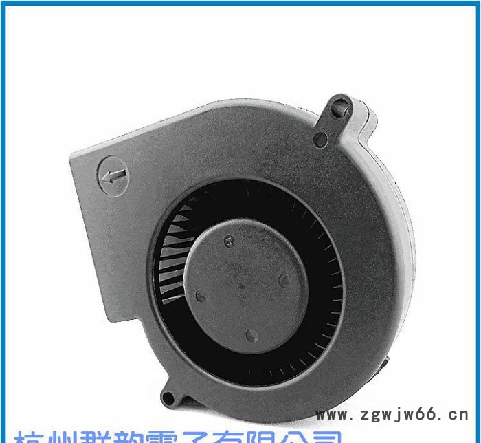 杭州群韵直销DC9733双滚珠轴承涡轮离心式鼓风机 涡轮负压图2