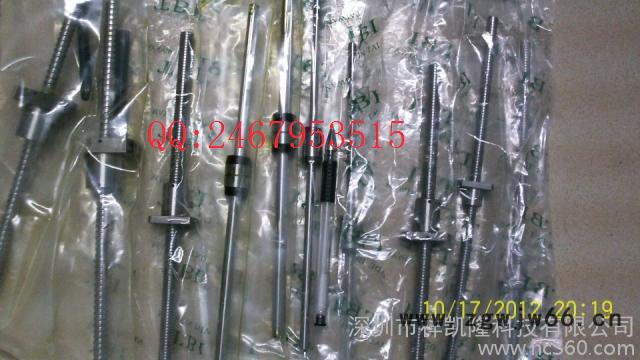 SFK1202 1204 原装台湾高精度丝杆C5级滚珠丝杆 微型丝杠 梯形丝杆 进口丝杠价格 深圳丝杠厂家图2