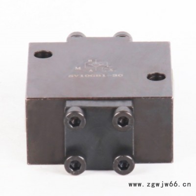 济南隆利液压方向阀液控单向阀SV10/20/30G 管式连接液压元件