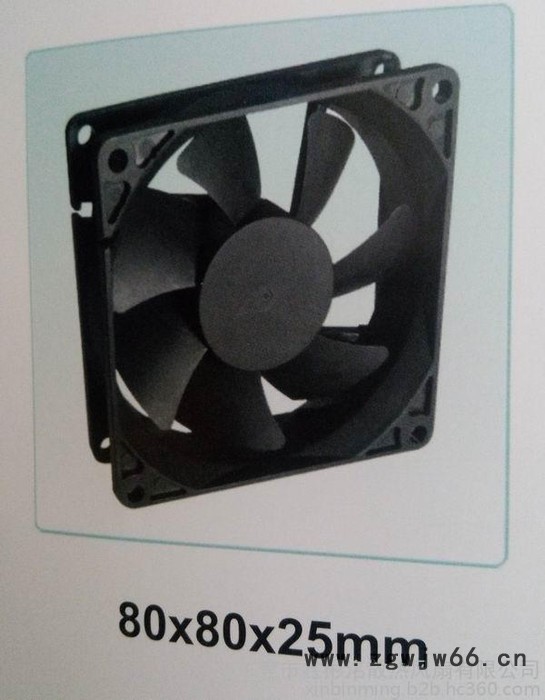 LED/植物灯/水族灯用散热风扇 　低噪音双滚珠高转速风机图3