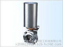 不锈钢316L卫生级DN80/85/89气动快装式蝶阀卡箍式图5