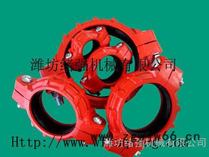 供应**矿用管件 煤矿快速接头 卡箍式柔性管接头 沟槽式矿用管件 矿用卡箍接头 沟槽式管件尽在潍坊绪强机械有限公司图3