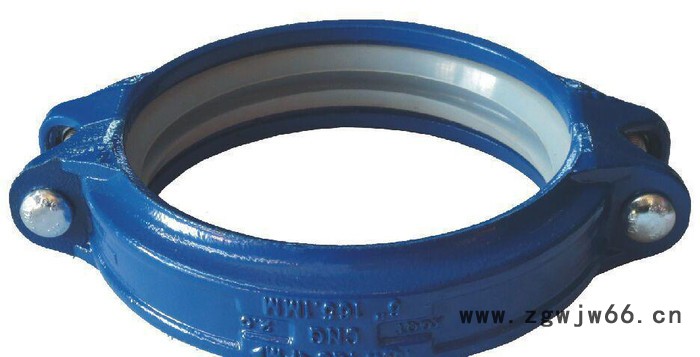 **"蓝漆等径三通 沟槽卡箍 四通沟槽管件三通 球墨铸铁三通图2