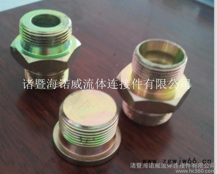 海诺威碳钢接头 高端液压附件 过渡接头 全数控加工图2