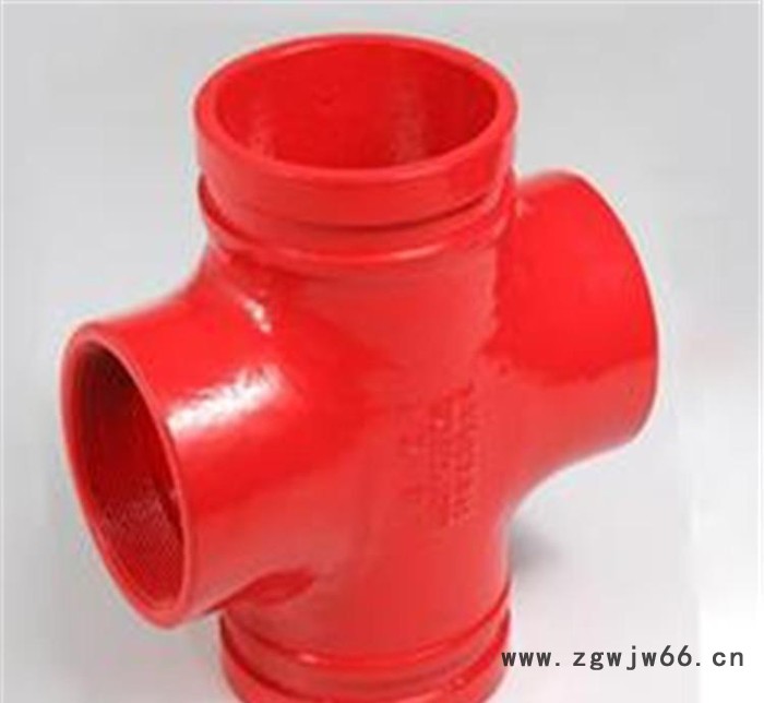 直销正三通 卡箍槽正三通 3c**消防沟槽管件 型号齐全图3
