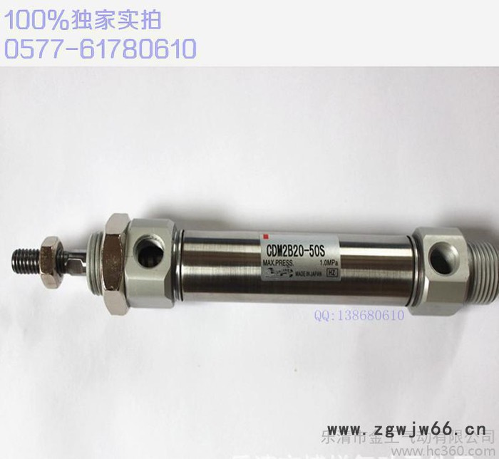 【国产**】不锈钢迷你小汽缸CDJ2D16-15日本气动元件图3