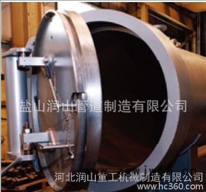 河北润山重工现货新型DN500快开盲板材质有碳钢锰钢卡箍式图2