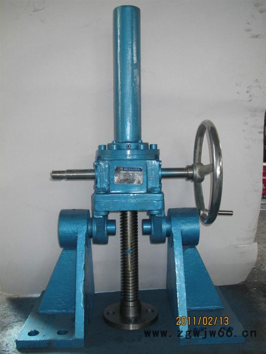 TOBO-拓勃JWB025高效率，高速度，高寿命手摇丝杆升降器/滚珠丝杆升降机/蜗轮丝杆升降机