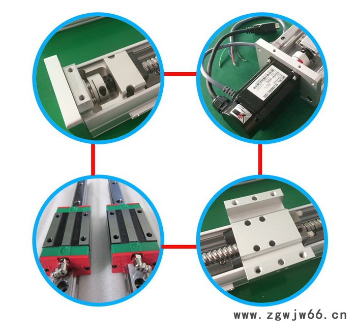 直线滑台/直线模组/滚珠丝杆/同步带/模组/点胶机/焊锡机/机械手运动平台图2