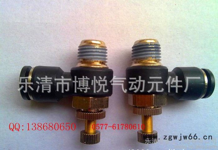 气动元件气动接头SL调速接头调节接头SL6-01图3