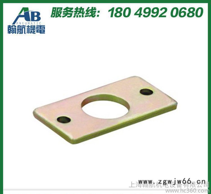 低价**标准气缸附件 气动液压元件 气缸安装附件 脚架气缸附件图3