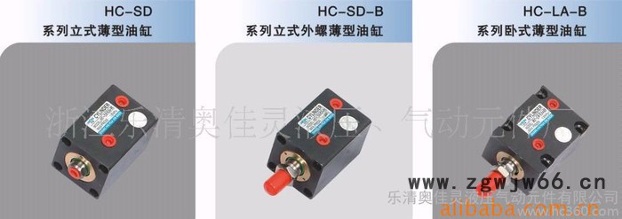 液压元件—模具油缸 超薄型中高压油缸 薄型迷你油缸图2