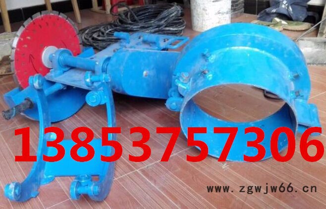 切桩机/锯桩机/割桩机/水泥管桩桩头切割机300mm-600mm桩箍 卡箍 方便好用切桩机图6