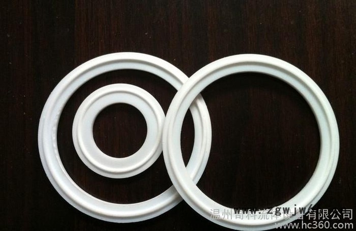 温州卫生新款级卡箍快装垫片聚乙烯硬PTFE密封圈四氟 垫圈图3